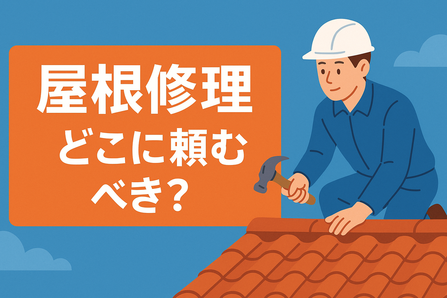 屋根修理はどこに頼む？失敗しない業者選びの完全ガイド