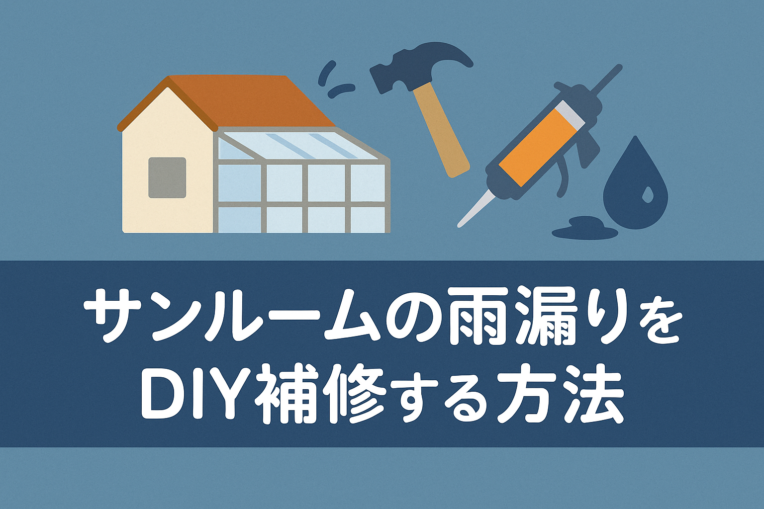 サンルームの屋根修理ガイド
